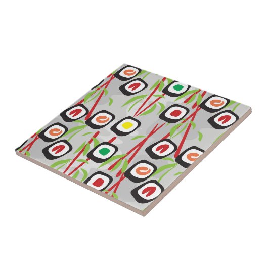 Sushi-Muster Fliese (Seite)