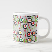 Sushi-Muster Jumbo-Tasse (Rechts)