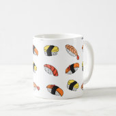 Sushi-Muster Kaffeetasse (VorderseiteRechts)