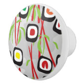 Sushi-Muster Keramikknauf (Rechts)