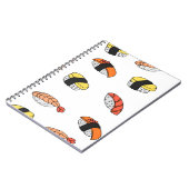 Sushi-Muster Notizblock (Linke Seite)