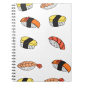 Sushi-Muster Notizblock (Vorderseite)