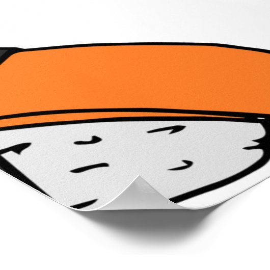 Sushi-Muster Poster (Ecke)