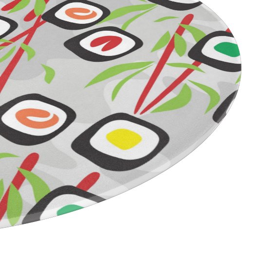 Sushi-Muster Schneidebrett (Ecke)
