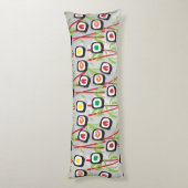 Sushi-Muster Seitenschläferkissen (Rückseite (Vertikal))