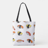 Sushi-Muster Tasche (Rückseite)