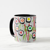 Sushi-Muster Tasse (Vorderseite Links)