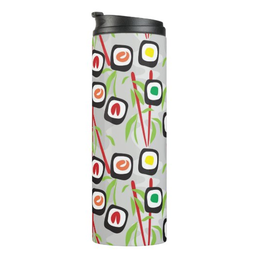 Sushi-Muster Thermosbecher (Nach rechts gedreht)