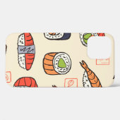 Sushi-nahtloses Muster Case-Mate iPhone Hülle (Rückseite (Horizontal))