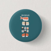 Sushi Name Button (Vorderseite)