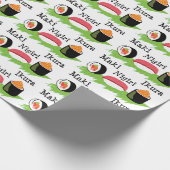 Sushi-Namen Geschenkpapier (Ecke)