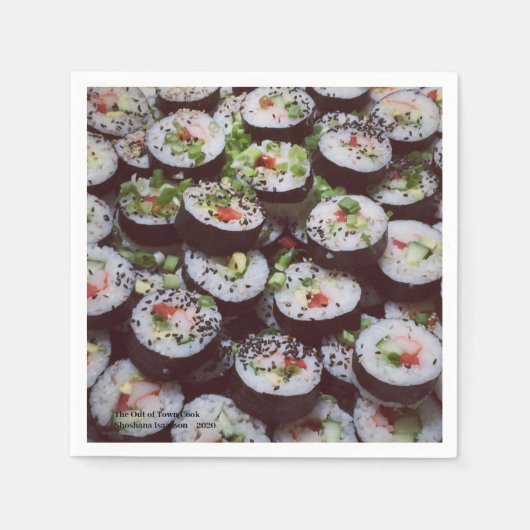 Sushi Napkin Serviette (Vorderseite)