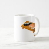 Sushi niedlich japanisches Essen Kaffeetasse (VorderseiteRechts)