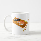 Sushi niedlich japanisches Essen Kaffeetasse (Links)