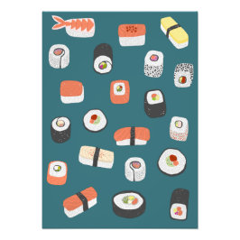 Sushi Nigeria Maki Roll Fotodruck
