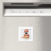 Sushi, Nigeria, nah-up Magnet (In Situ (Geschirrspüler))