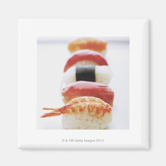 Sushi, Nigeria, nah-up Magnet (Vorne)