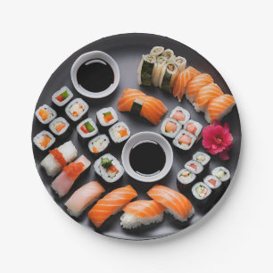 Sushi Night Paper Party Teller