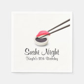 Sushi Night Serviette (Vorderseite)