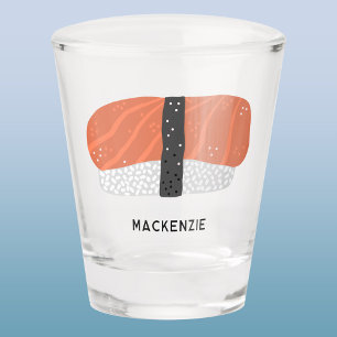 Sushi Nigiri japanische Art Personalisiert Schnapsglas