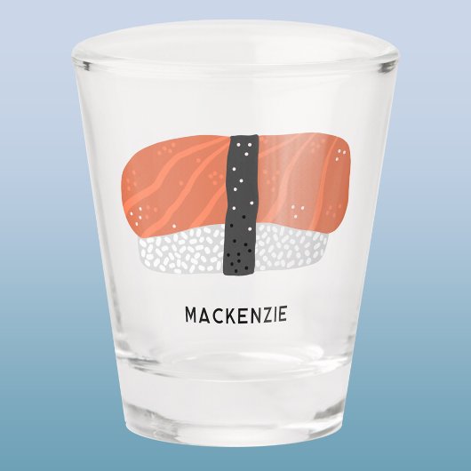 Sushi Nigiri japanische Art Personalisiert Schnapsglas