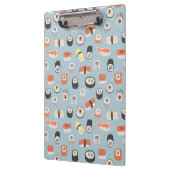 Sushi Nigiri Maki Roll Gemustert Klemmbrett (Links)