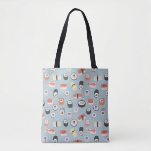 Sushi Nigiri Maki Roll Japan Food Art Tote Bag Tasche