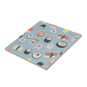 Sushi Nigiri Maki Roll Pattern Keramik Tile Fliese (Seite)