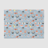 Sushi Nigiri Maki Roll Pattern Seidenpapier (Vorderseite)