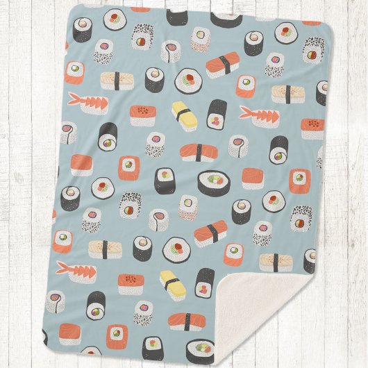 Sushi Nigiri Maki Roll Pattern Sherpadecke
