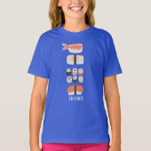 Sushi Nigiri Sashimi Maki Roll T-Shirt (Vorderseite)