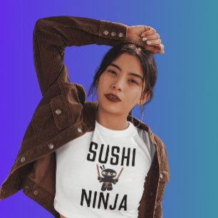SUSHI NINJA Funny T - Shirt