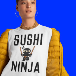 SUSHI NINJA Funny T - Shirt