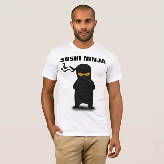 SUSHI NINJA lustige T - Shirts (Vorne ganz)