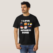 Sushi Noodles Anime Manga Funny Japan Otaku Outfit T-Shirt (Vorne ganz)