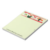 Sushi Notepad Notizblock (Rotiert)