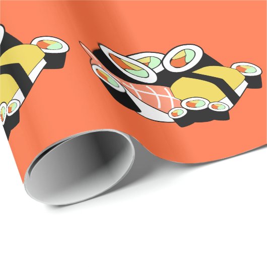 Sushi-Packpapier Geschenkpapier (Rolleneckpunkt)