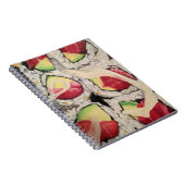 Sushi Painting-Notebook Notizblock (Rechte Seite)
