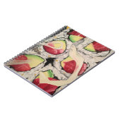 Sushi Painting-Notebook Notizblock (Linke Seite)