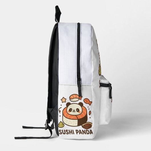 Sushi Panda Bedruckter Rucksack (Links)