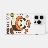 Sushi Panda iPhone Hülle (Rückseite (Horizontal))
