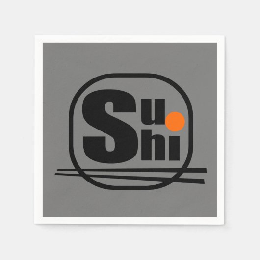 Sushi Paper Napkins Serviette (Vorderseite)