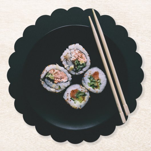 Sushi Paper Untersetzer (Vorderseite)