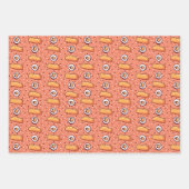 Sushi-Papierblätter Geschenkpapier Set (Vorderseite 2)