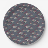 Sushi-Papierplatte Pappteller (Vorderseite)
