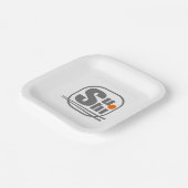 Sushi-Papierplatte Pappteller (Gewinkelt)