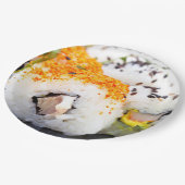 Sushi Pappteller (Schrägansicht)