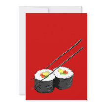 Sushi-Party Einladung