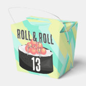 Sushi Party Geschenkschachtel (Rückseite)
