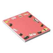 Sushi Party Notizblock (angewinkelt)